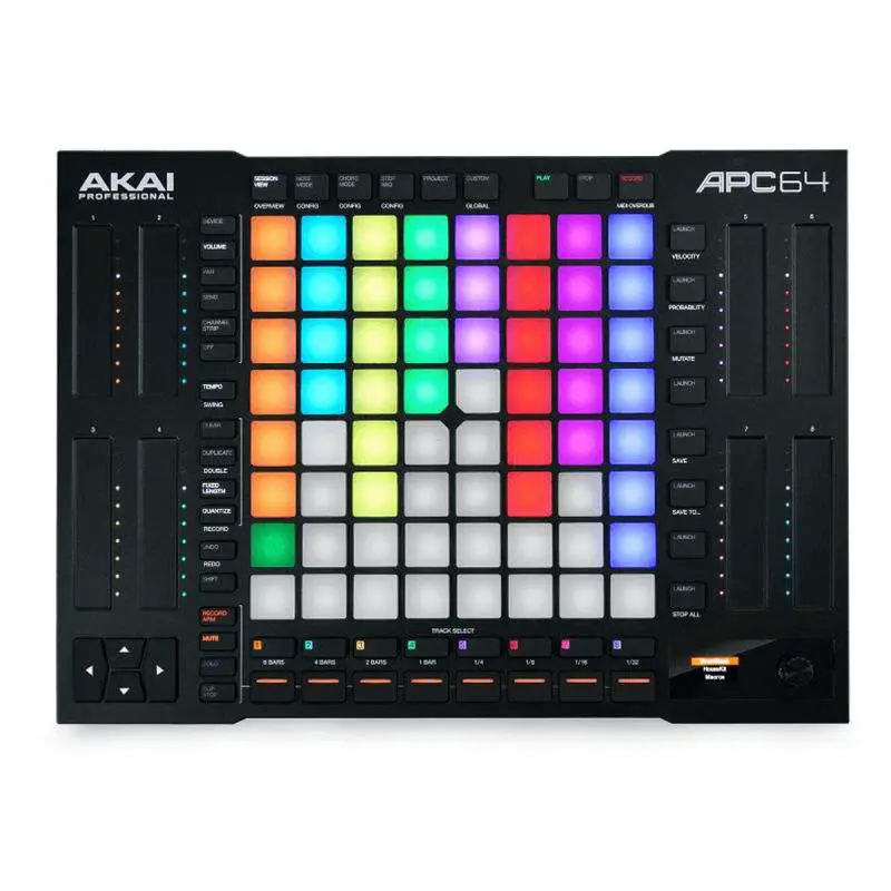 Akai Professional® estrena el nuevo y vibrante controlador Pad APC64 para Ableton Live