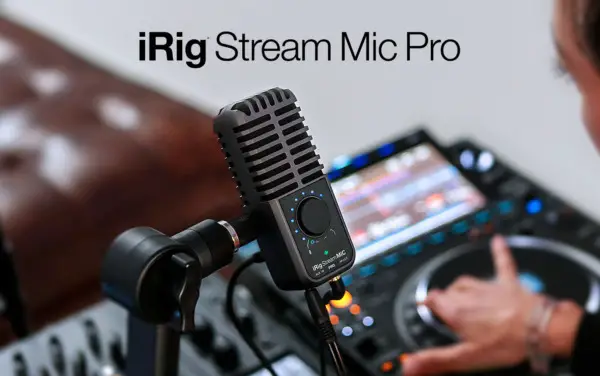 IK Multimedia lanza iRig Stream Mic Pro