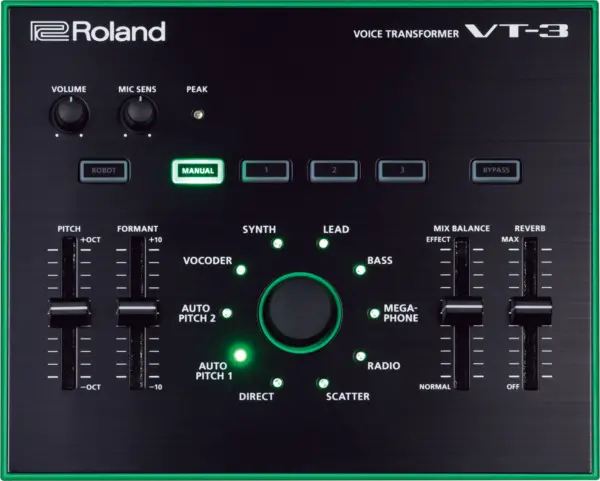 Transformador de voz Roland Vt 3